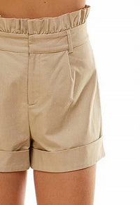 TCEC Kelli Page Short in tan - women's shorts - detail view