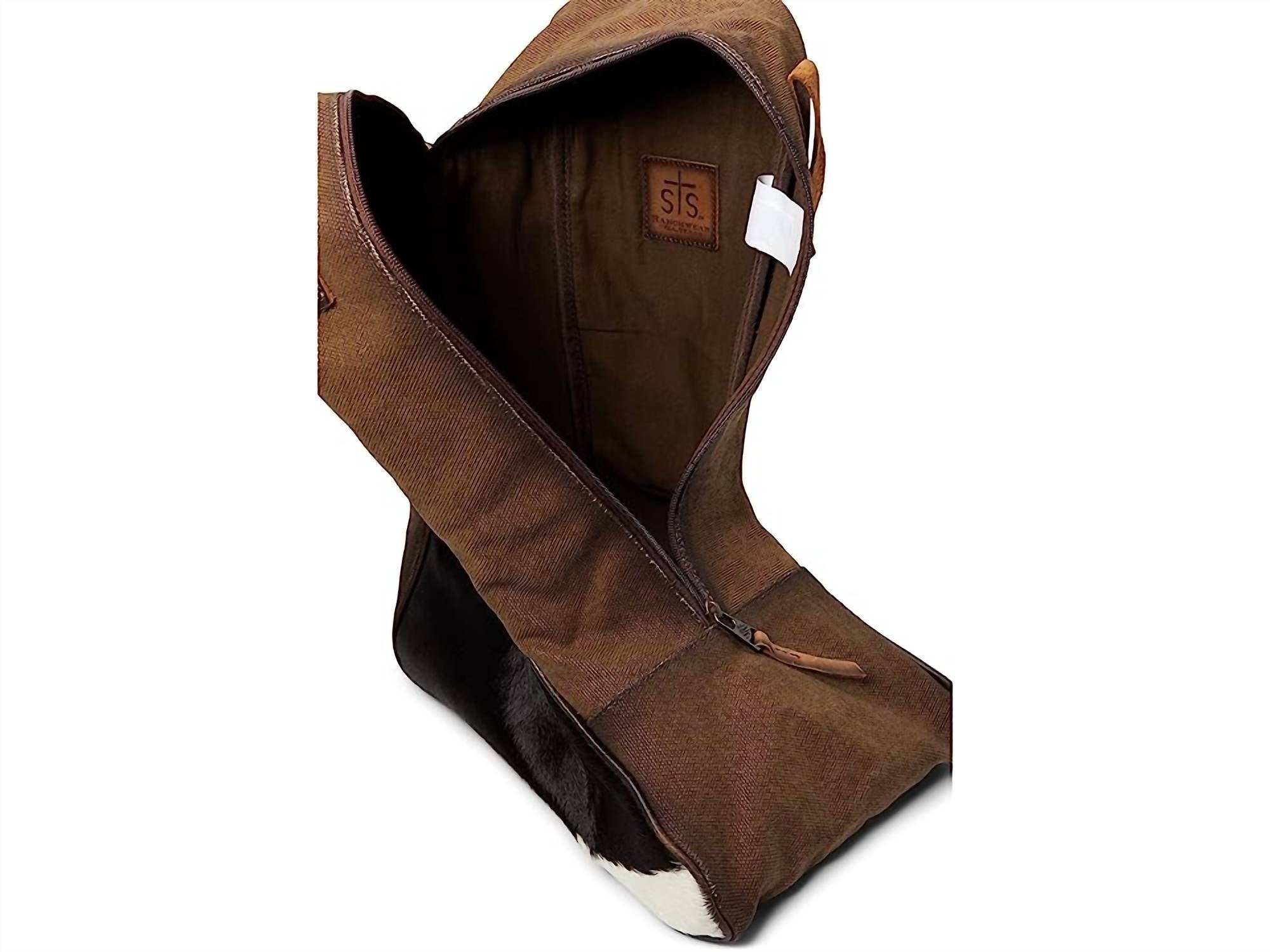 Sts Ranchwear - Unisex - Full Grain Leather Boot Bag