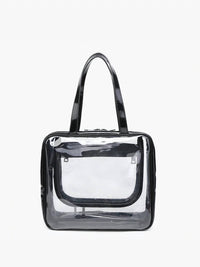 Jen & Co. - Women's Rae Clear Cosmetic Bag