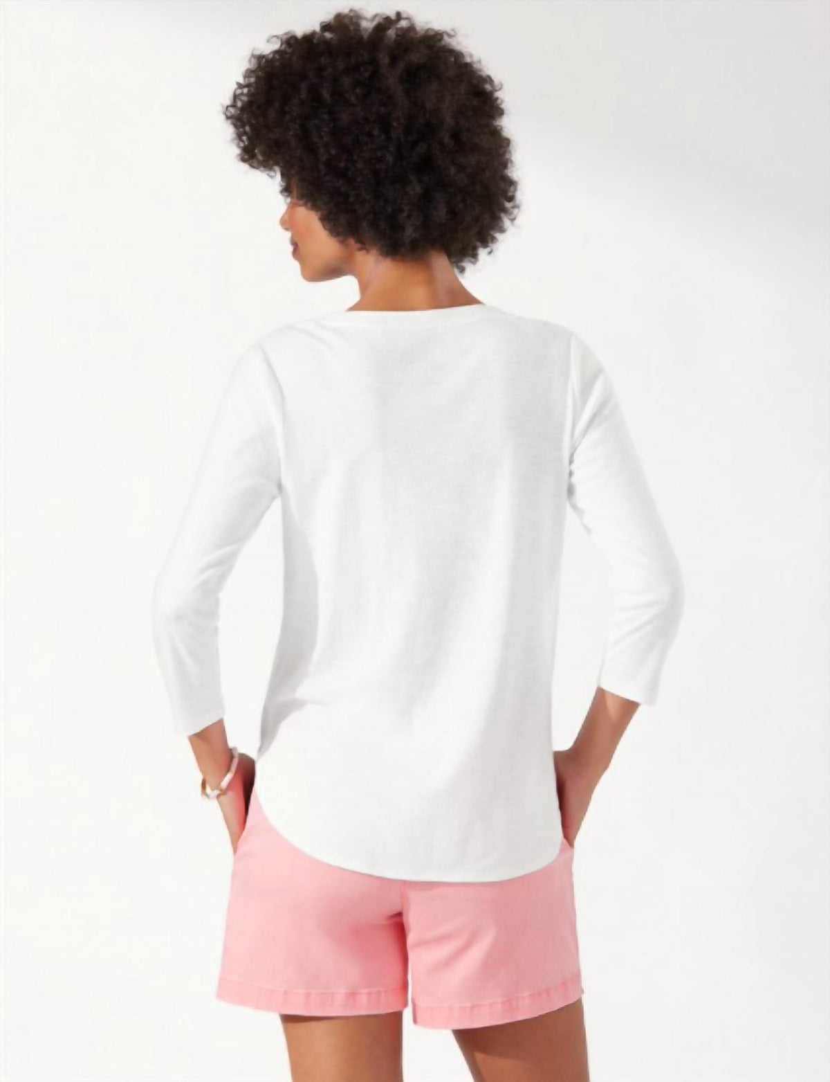 Tommy Bahama - Ashby Isles Rib ¾-Sleeve Tee