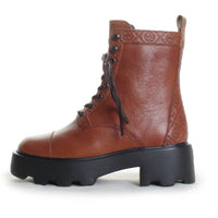 Tory Burch - Women's Monogram Lug Ankle Boot