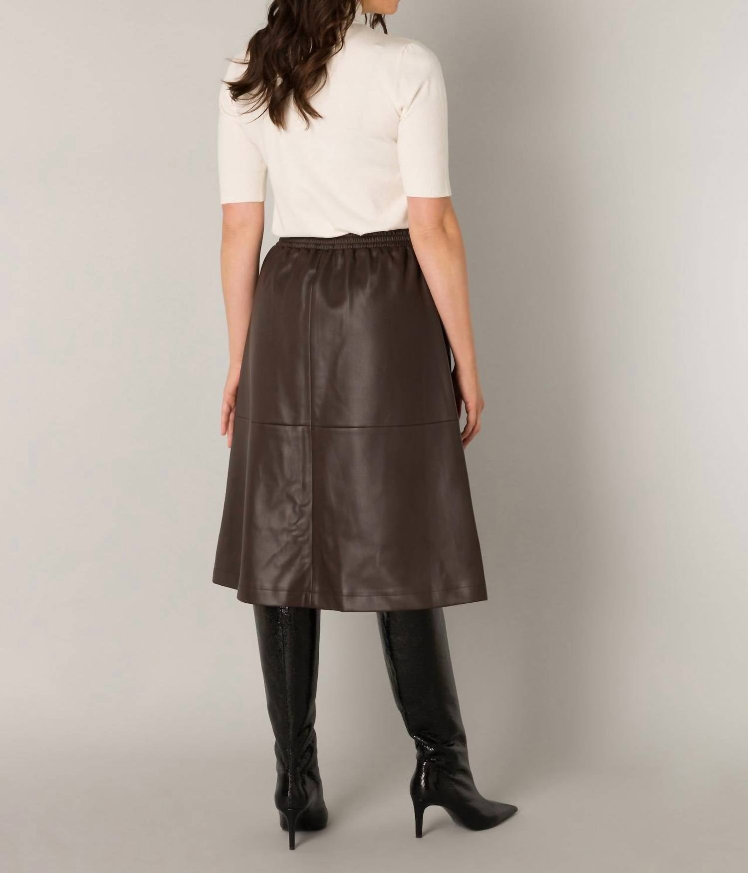 Yest - Nerea Short Sleeve Mock Neck Sweater