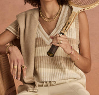 The Upside - Nikko V Neck Knit Vest