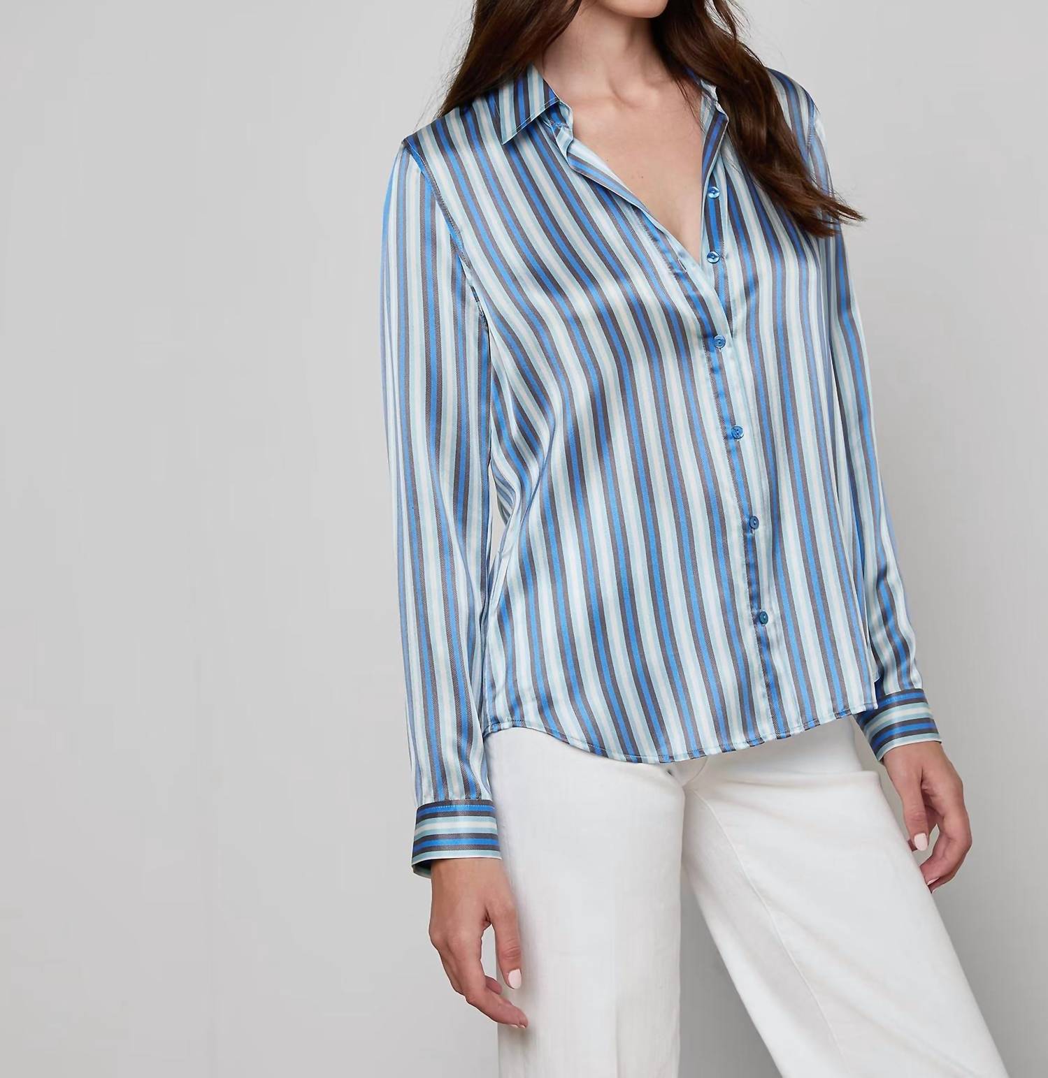 L'Agence - Tyler Silk Blouse