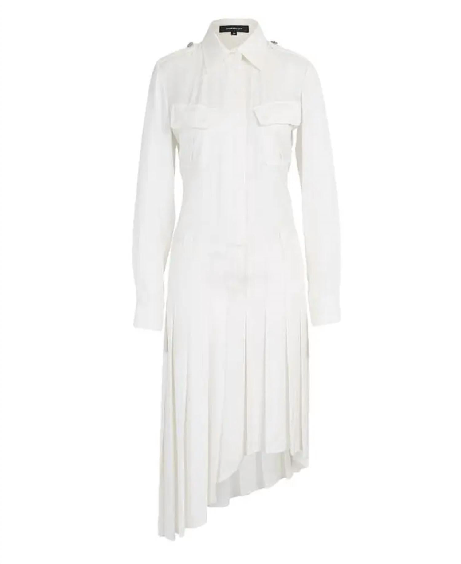 Barbara Bui - BELTED TWO-TONED DRESS