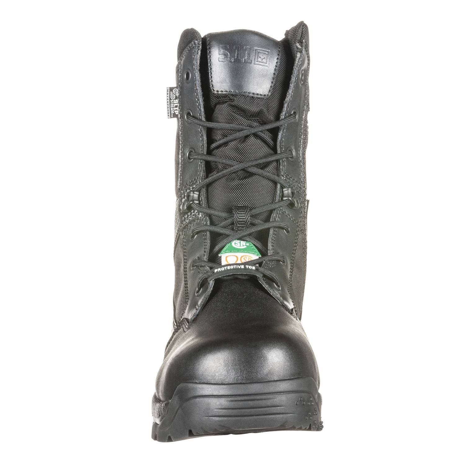 5.11 Men's A.t.a.c. 2.0 Shield Carbon Toe Waterproof 8" Work Boots in black - men's boots - alternate view