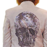 Hipchik - Women's Skull Printed Blazer