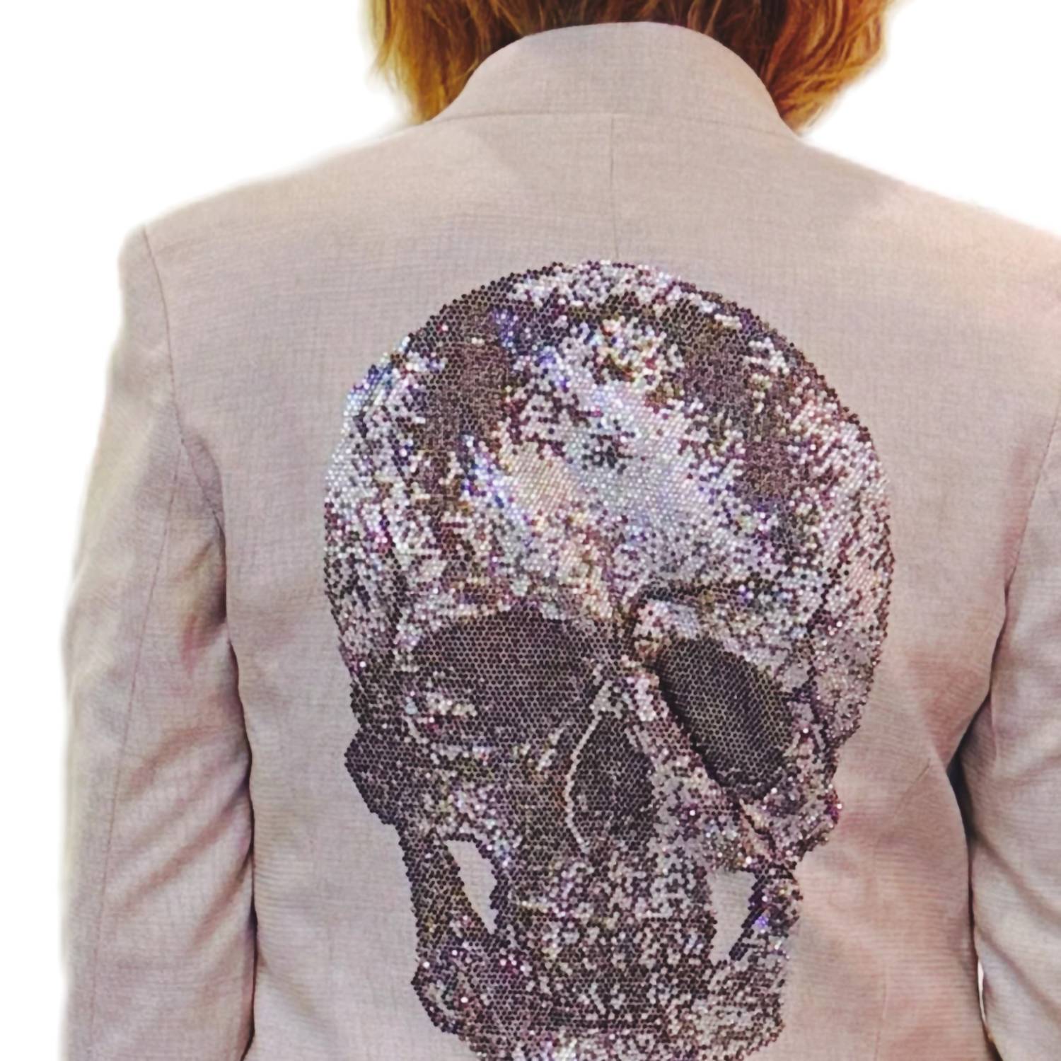 Hipchik - Women's Skull Printed Blazer