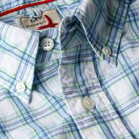 Relwen - Men's Broadcloth Plaid Shirt