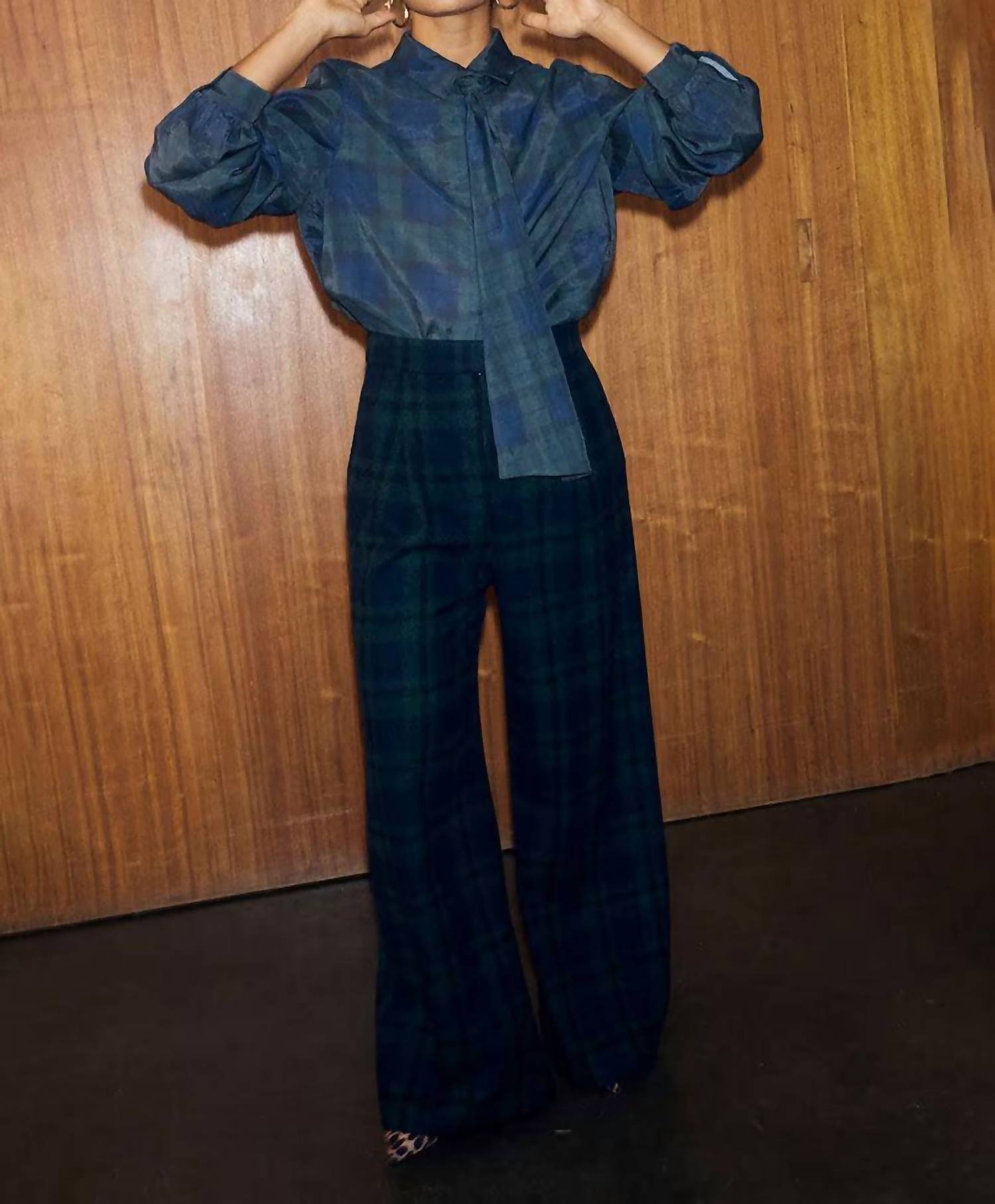 Never Fully Dressed - Tartan Sophie Trousers
