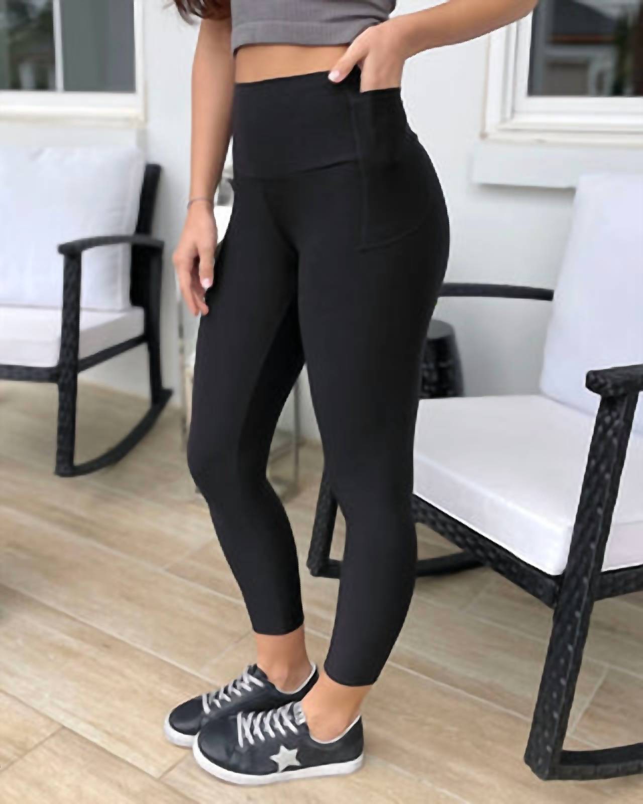 Grace And Lace - Daily Pocket Cropped Leggings