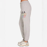 Lauren Moshi - Tanzy Usa Butterflies Jogger Sweatpants