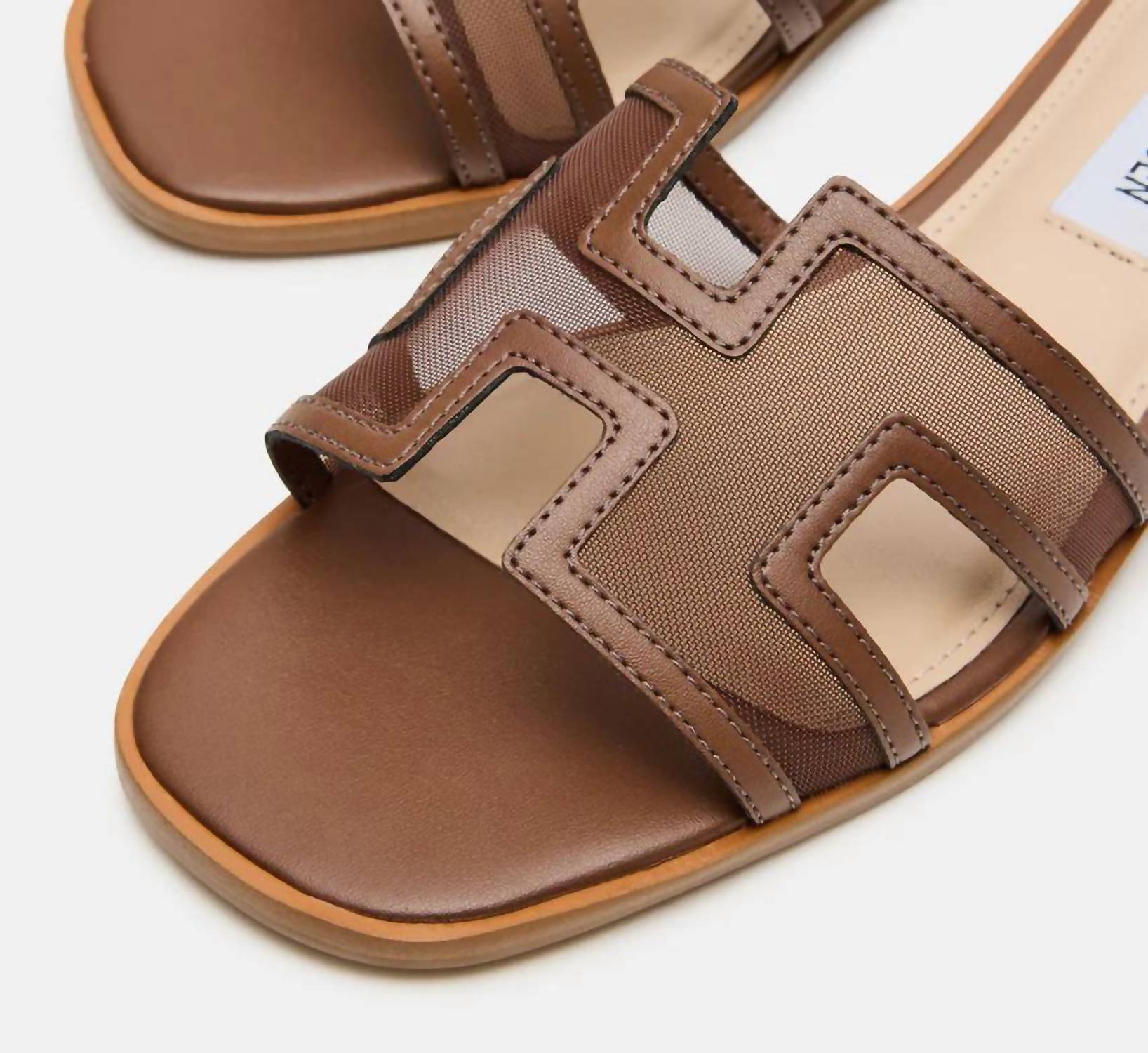 STEVE MADDEN Women's Haydn Mesh Sandals in brown - women's sandal - view 5