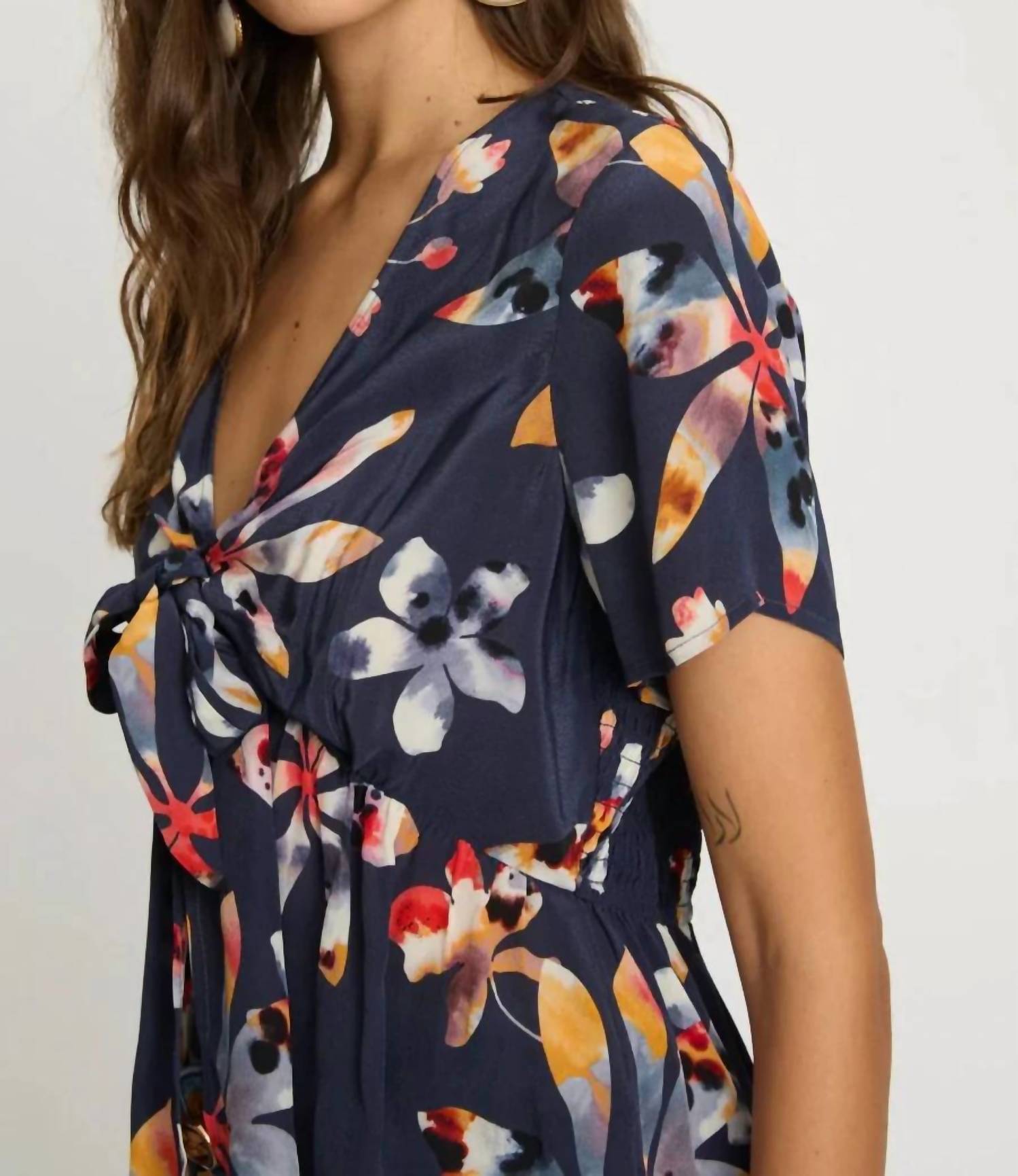 Caballero - Zinnia Floral Top