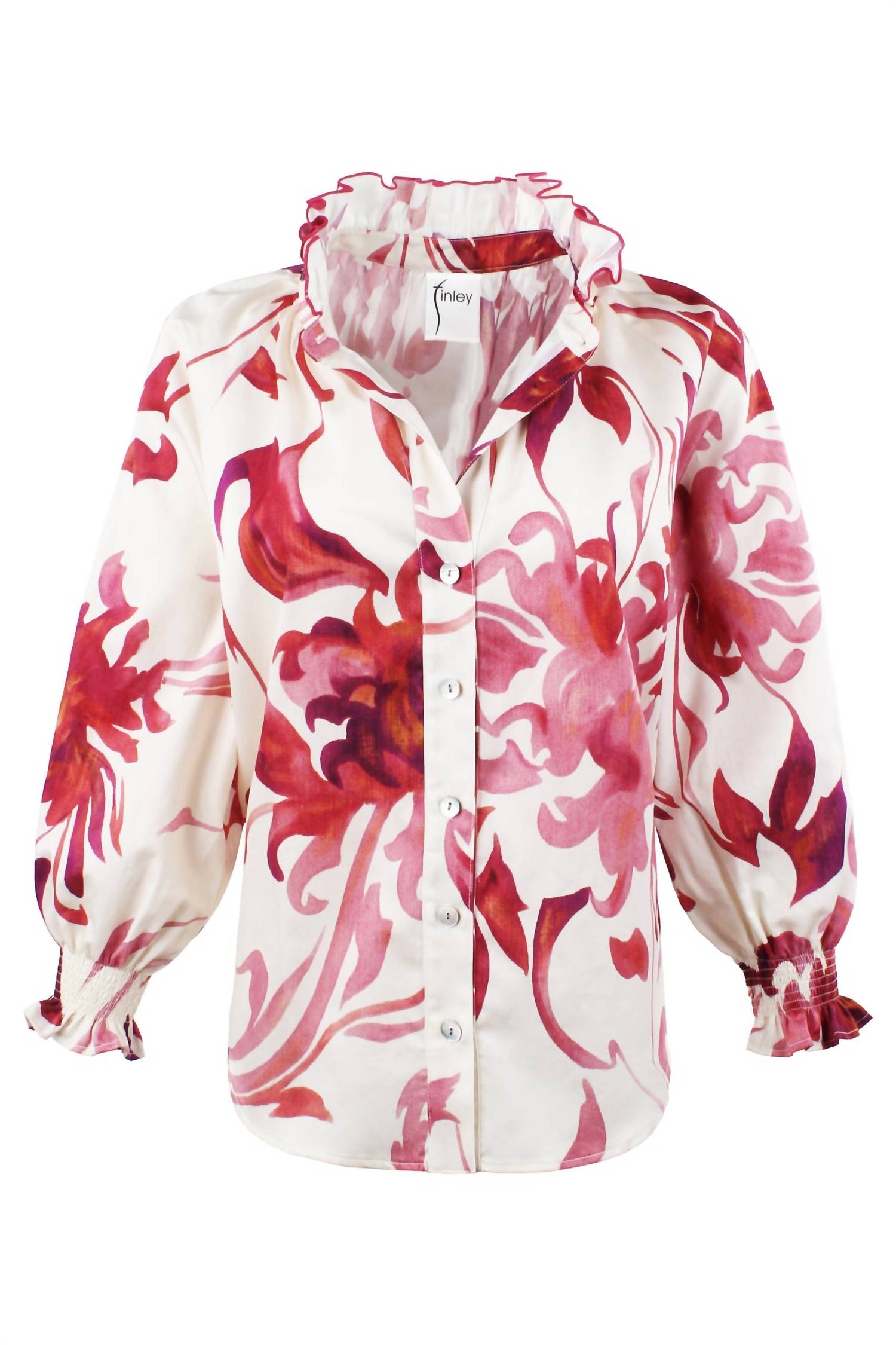 Finley - Kyoto Floral Fiona Shirt
