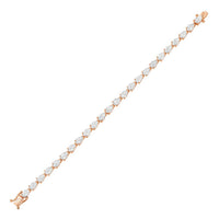 Diana M Jewels - Women's Pear Lab-Grown Diamond Jewelry Bracelet (48.00 Ct) - Signature