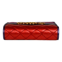 Gucci - Women's Zumi Nappa Trapunata Quilted Card Case Wallet