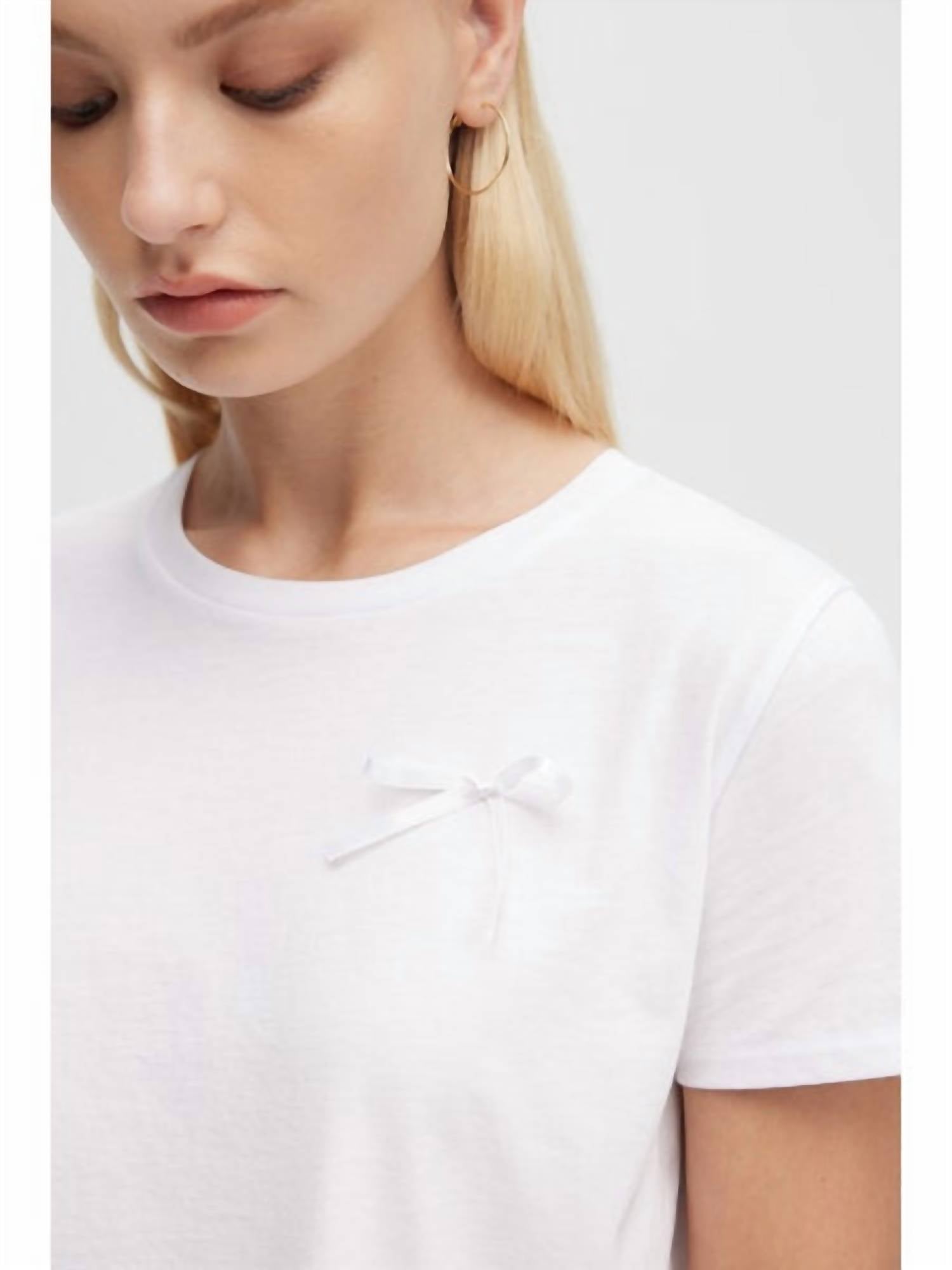 Chrldr - Women's Jane Bow Perfect Top
