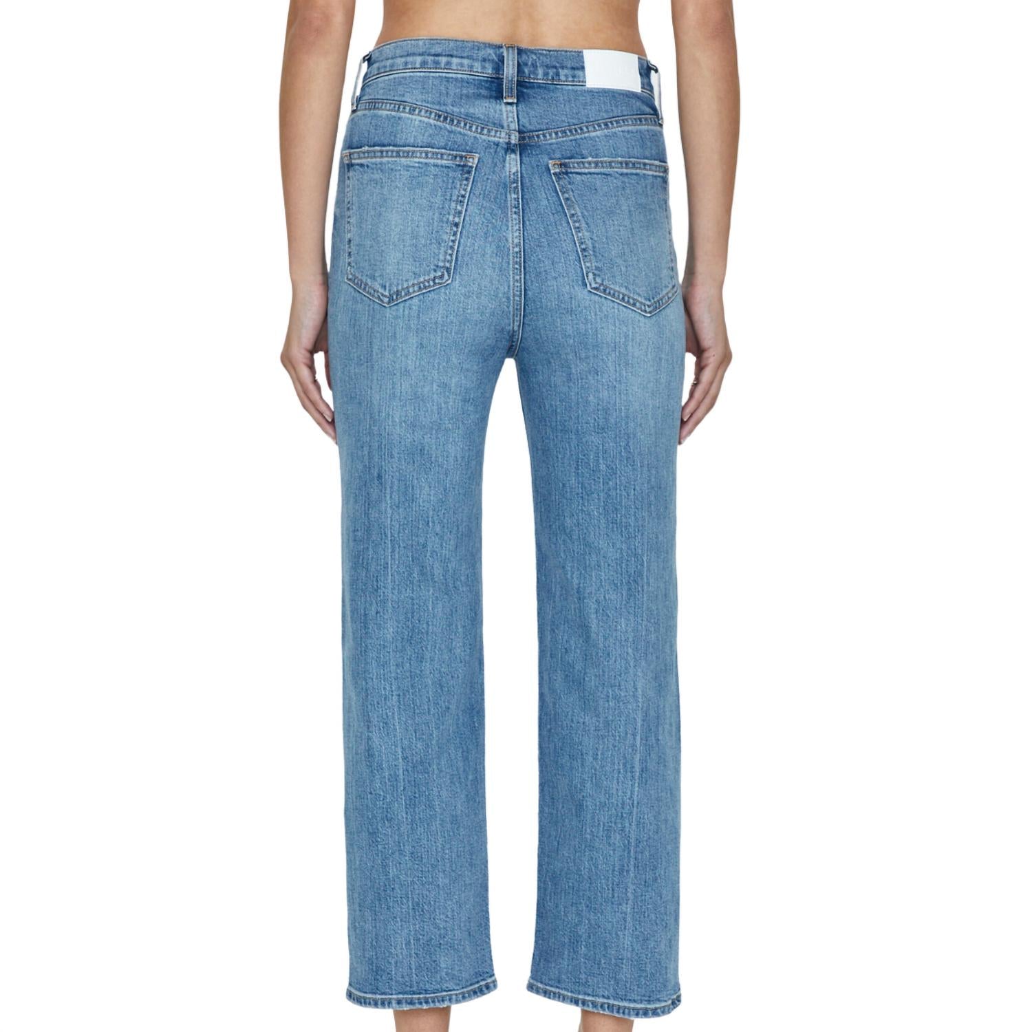 Pistola - Cassie Super High Rise Straight Crop Jean