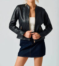 Mauritius - Katharina Leather Jacket