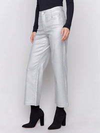 Charlie B - Shimmery Flare Leg Pant