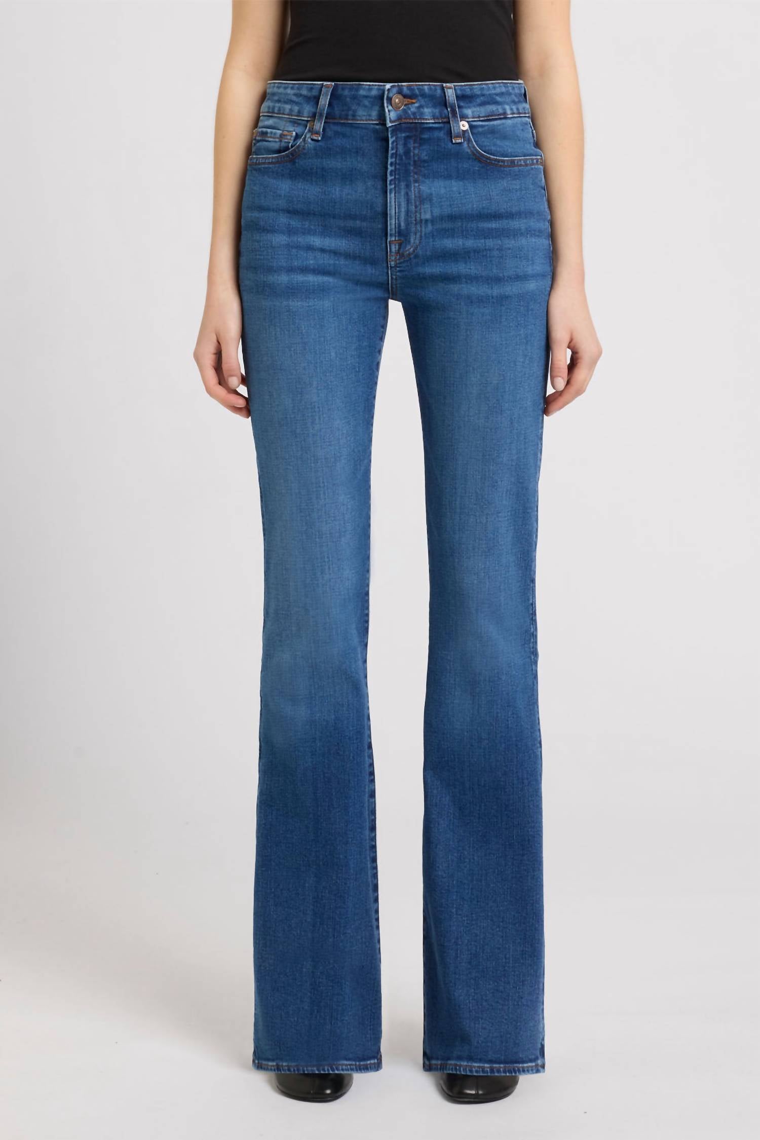 7 For All Mankind - Leggy Bootcut Jeans
