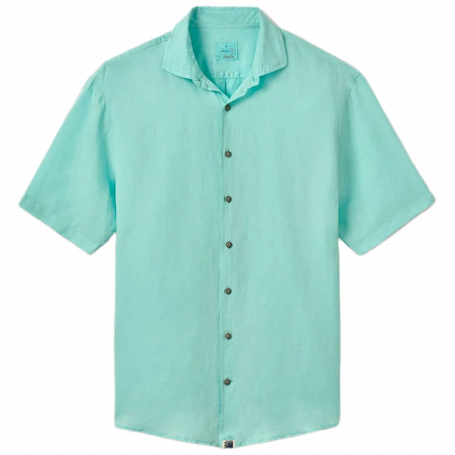 Johnnie-O - Men's Tarpon Gianni Short Sleeve Button Down Shirt
