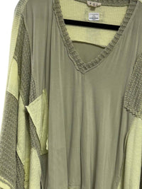 Pol - Women's Long Sleeve V Neck Top