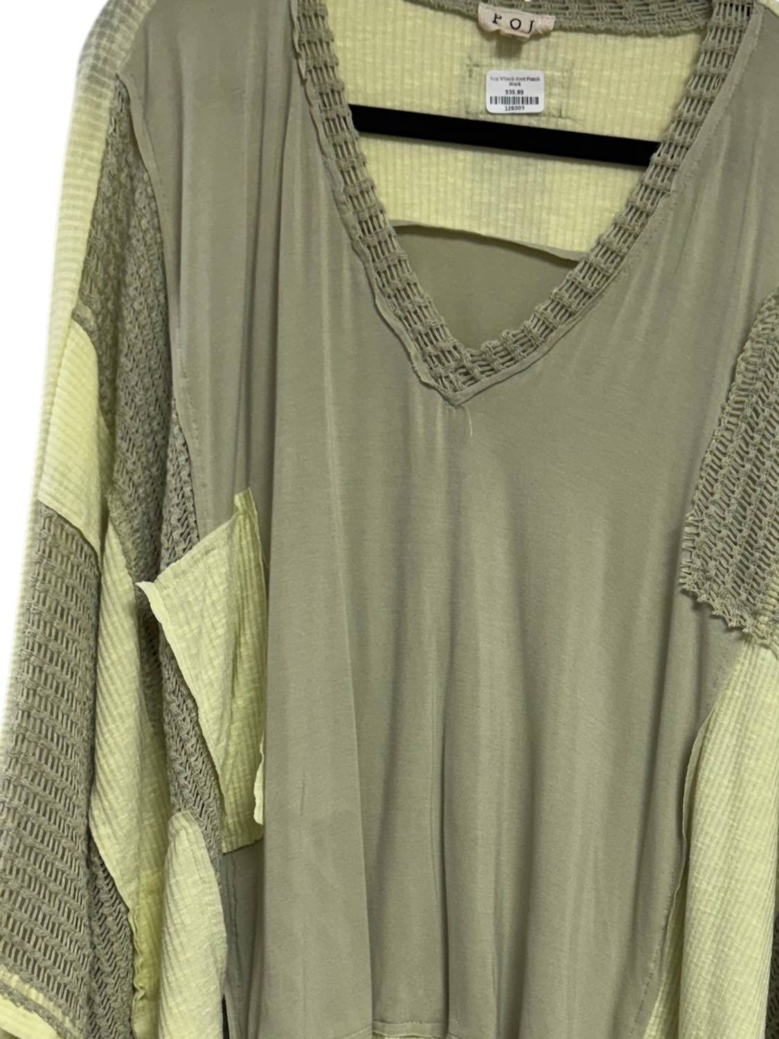 Pol - Women's Long Sleeve V Neck Top
