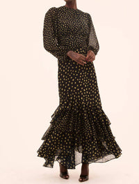 Misa Los Angeles - Polka Dot Skirt