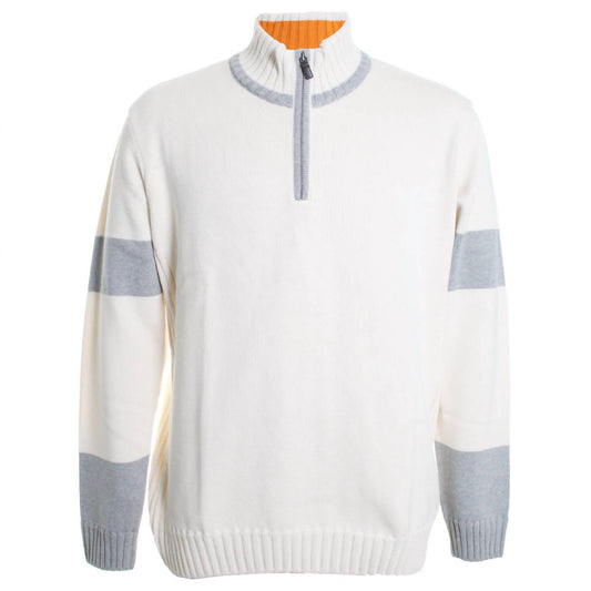 Marcello - Men's Athens Quarter Zip Sweater