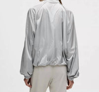 Lululemon - Stretch Satin Flocked Training Jacket