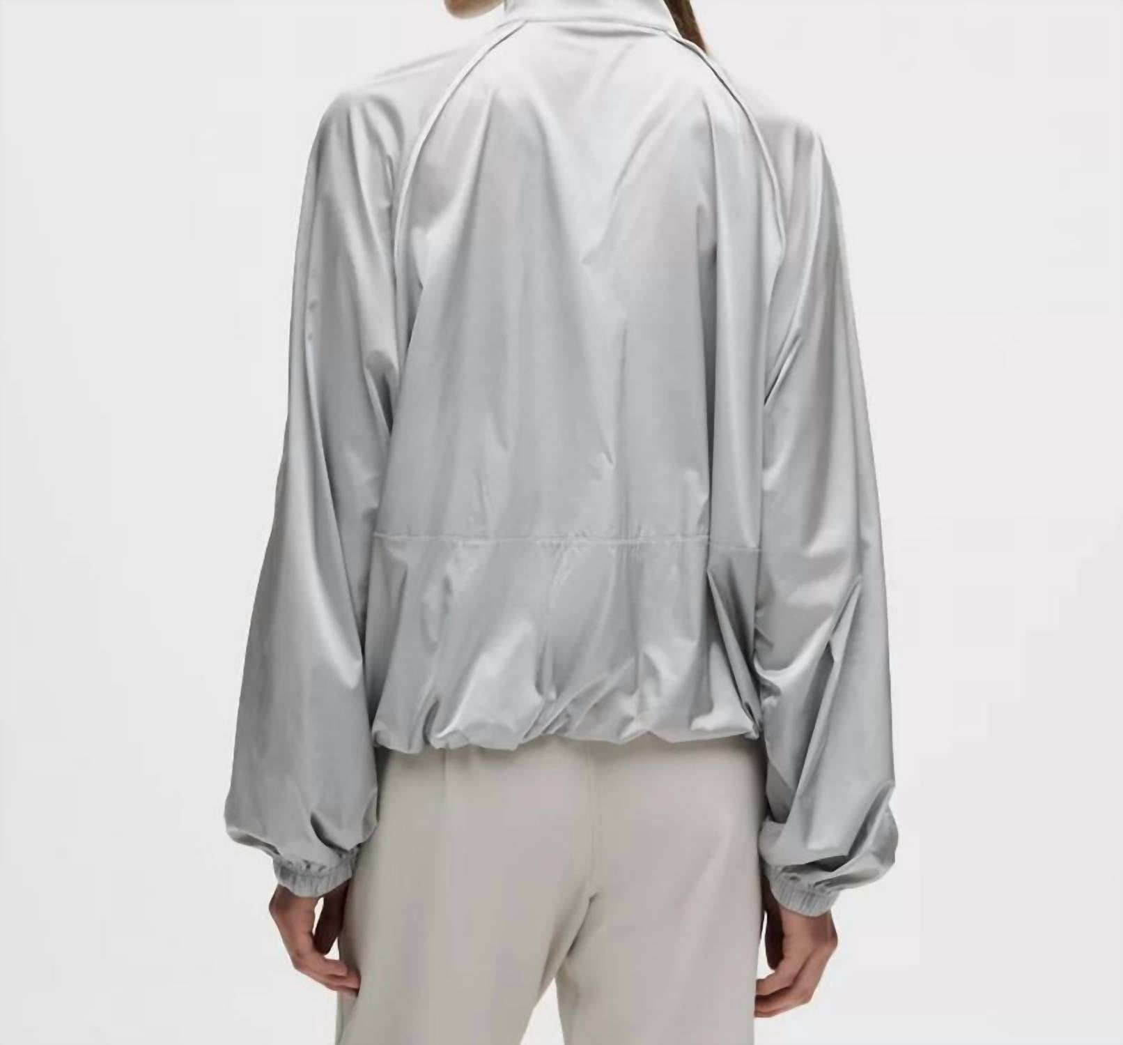 Lululemon - Stretch Satin Flocked Training Jacket