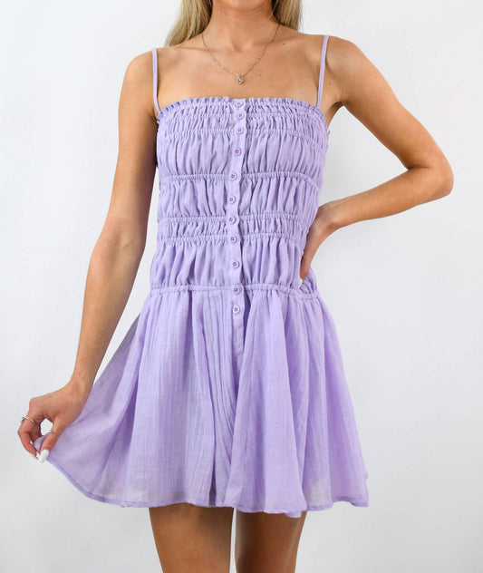 Sky To Moon - Persian Shirred Bodice Sundress