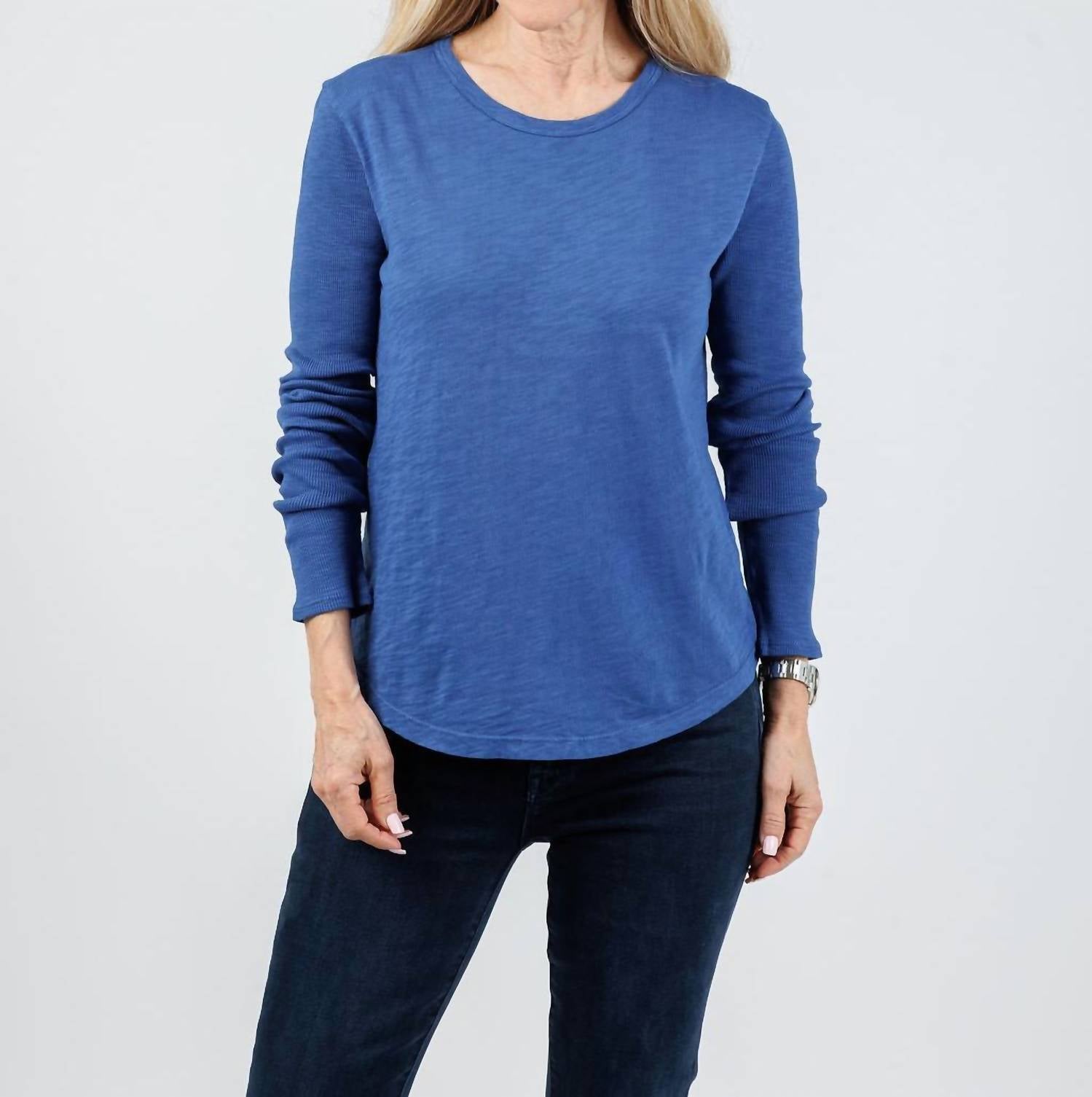 Elliott Lauren - Tracy Rib Long Sleeve Tee