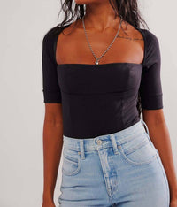 Free People - Everly Cutout Bodysuit
