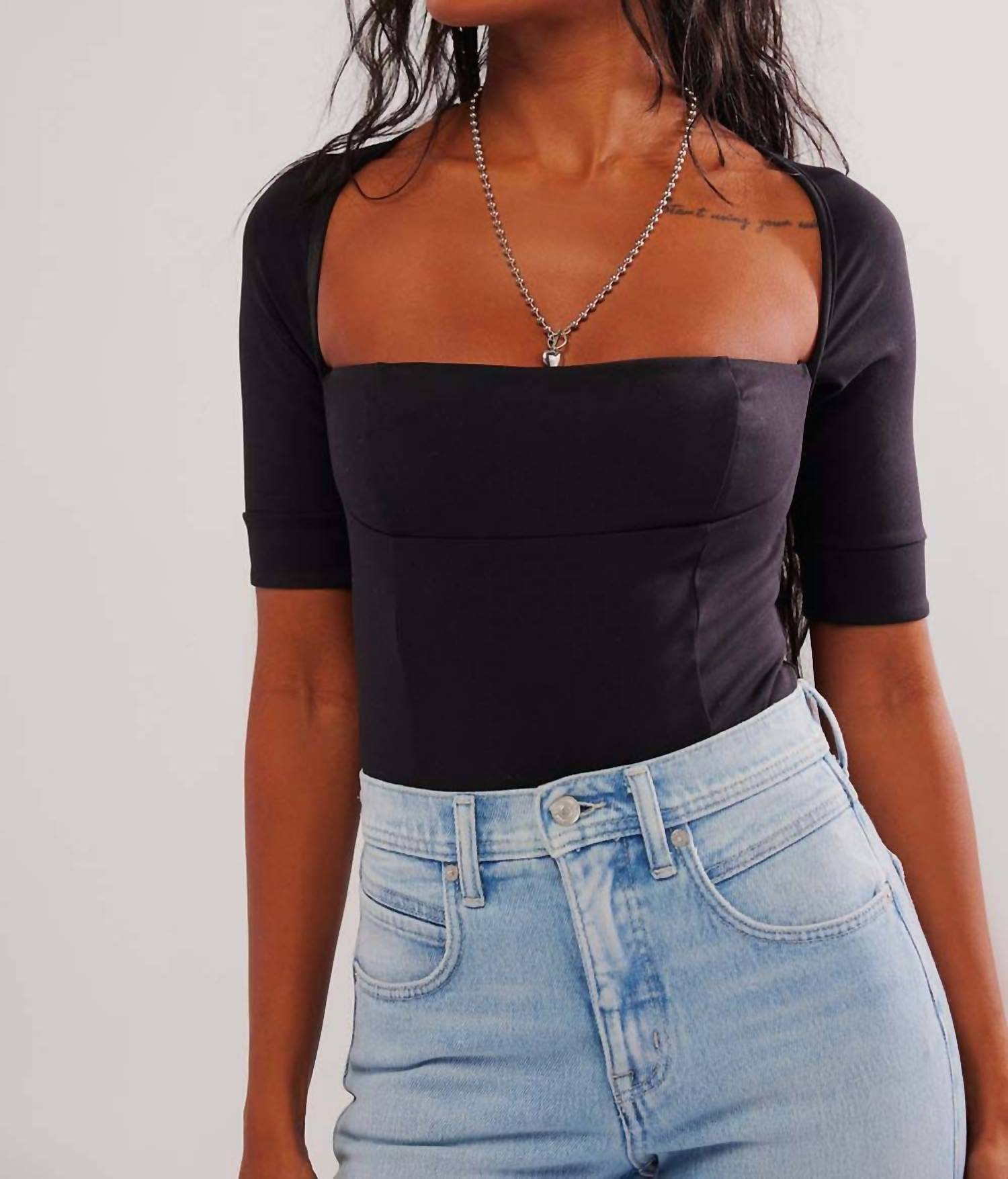 Free People - Everly Cutout Bodysuit
