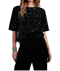 Bishop + Young - Miley Sequin Boyfriend Tee