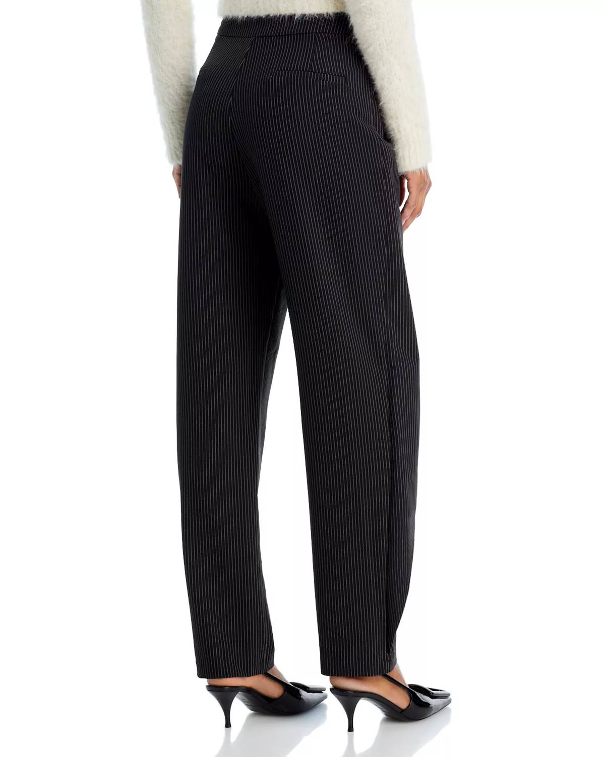 Lucy Paris - Striped Asymmetrical Pants