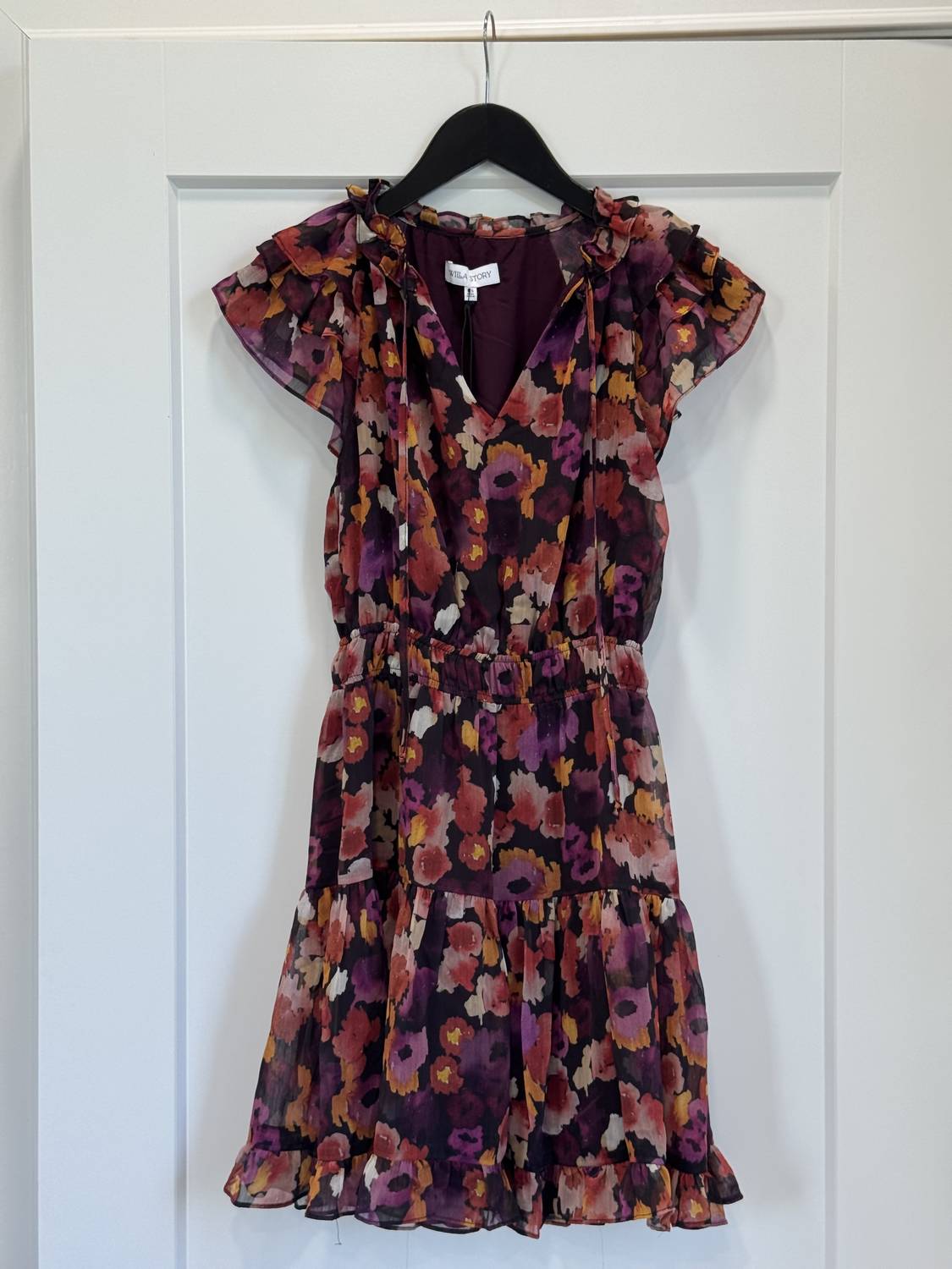 Willa Story - Women's Bea Abstract Floral Dress