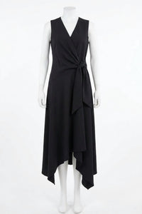 Lafayette 148 - Women's Side Tie Midi Dress