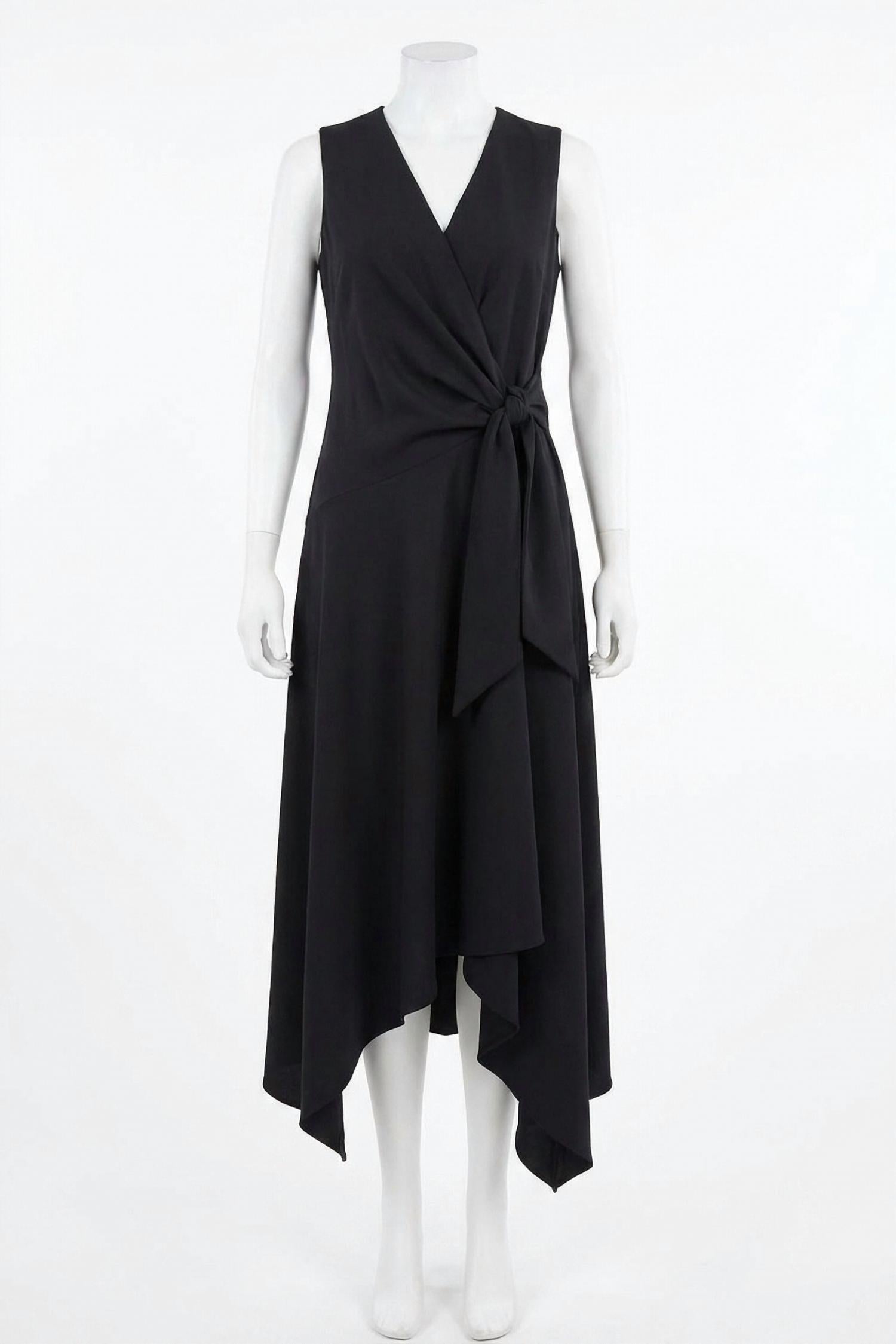 Lafayette 148 - Women's Side Tie Midi Dress