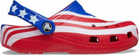 Crocs - Kid's Classic American Flag Clogs
