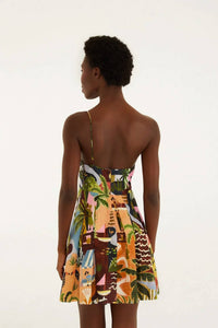 Farm Rio - Women's Grace Palm Parade Pop Dress