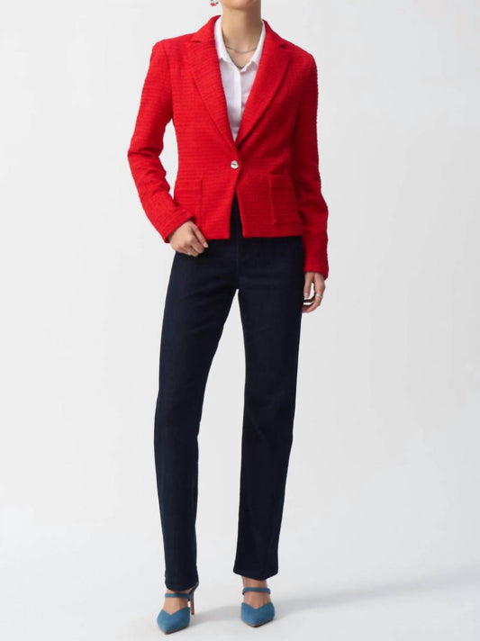 Joseph Ribkoff - Bouclé Fitted Blazer