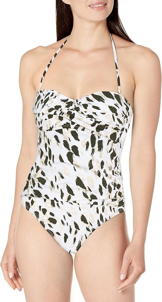 La Blanca - Bandeau One Piece Swimsuit - Plus