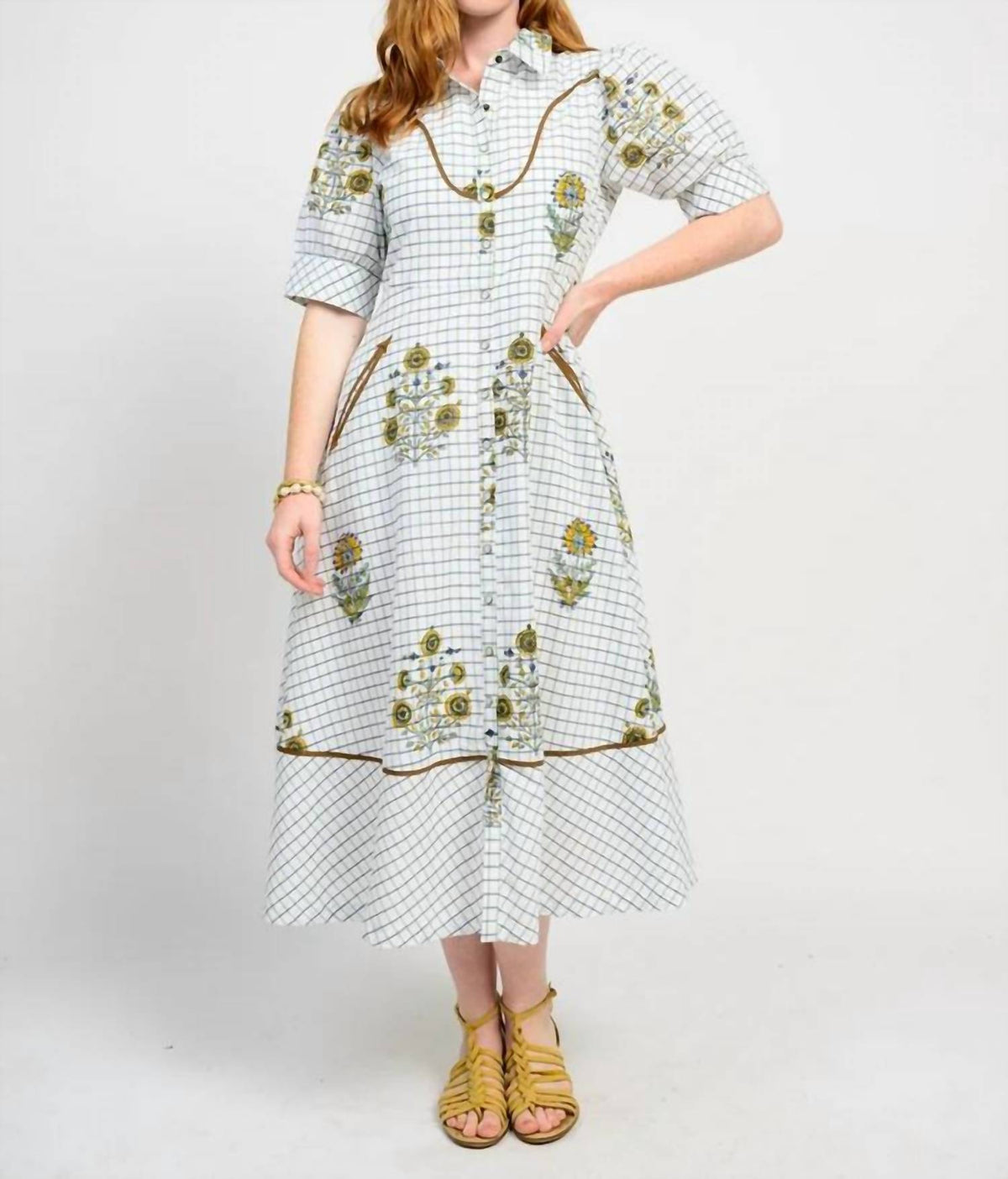 Ivy Jane - Western Flair Midi Dress