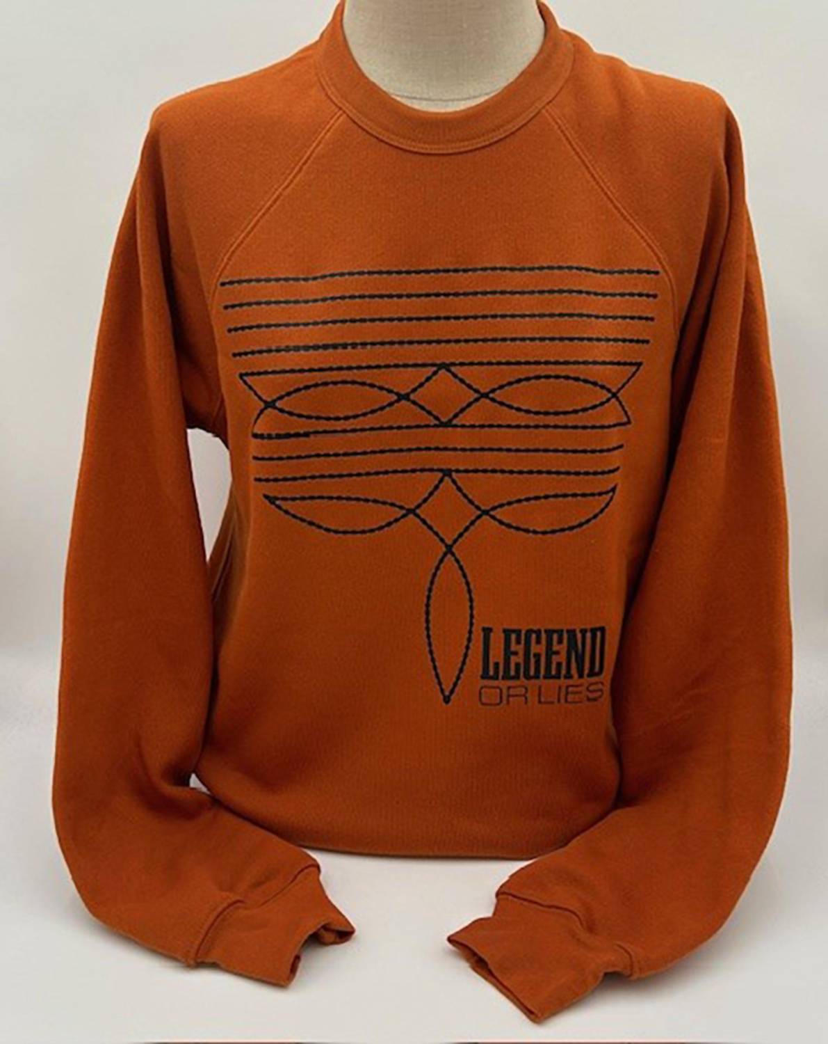 Legend Or Lies - Unisex Boot Stitch Fleece Crew Sweatshirt
