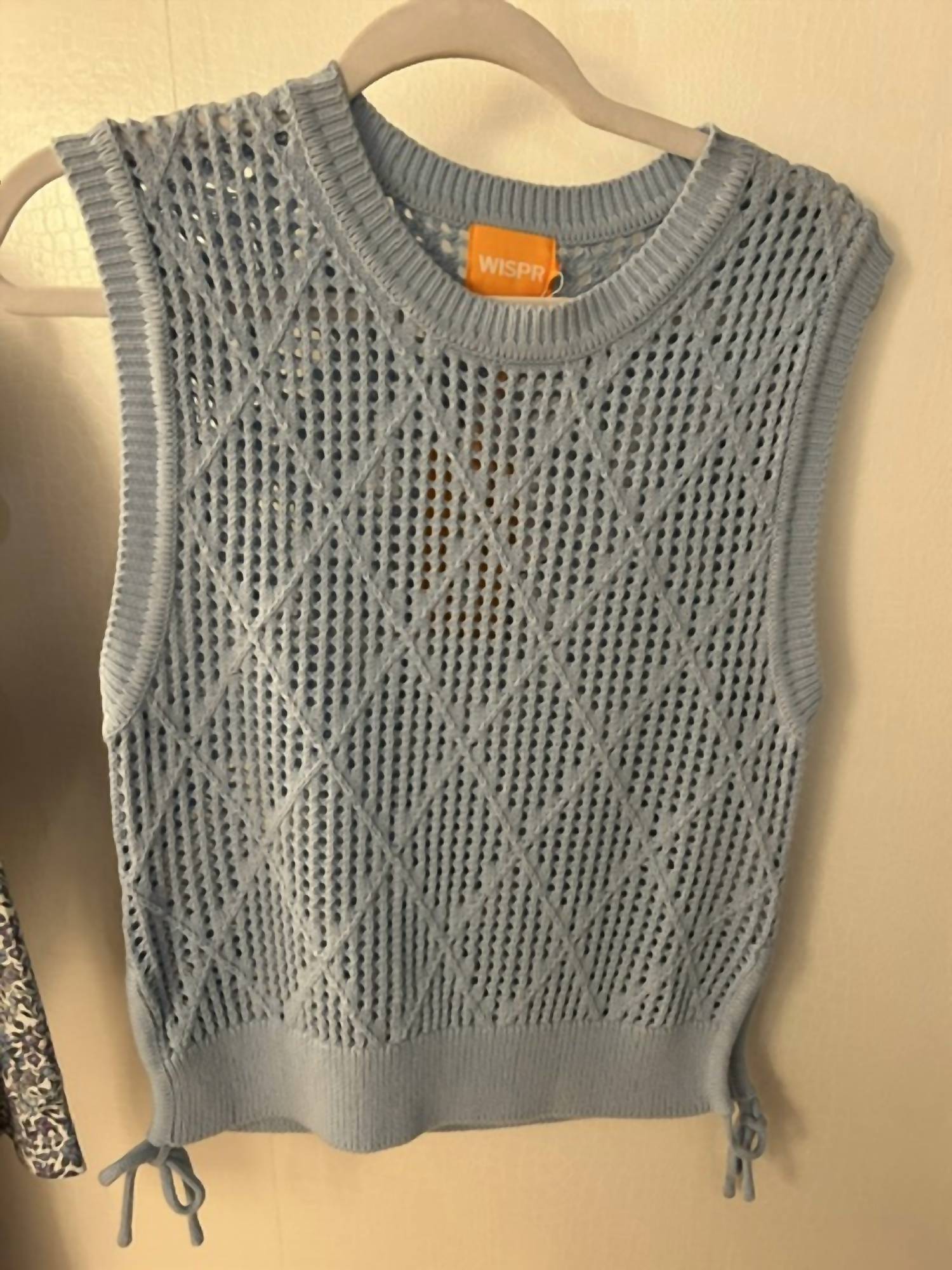 Brodie Cashmere - Women's Tie Detail Diamond Vest