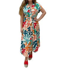 Apny - Tie Front Dress